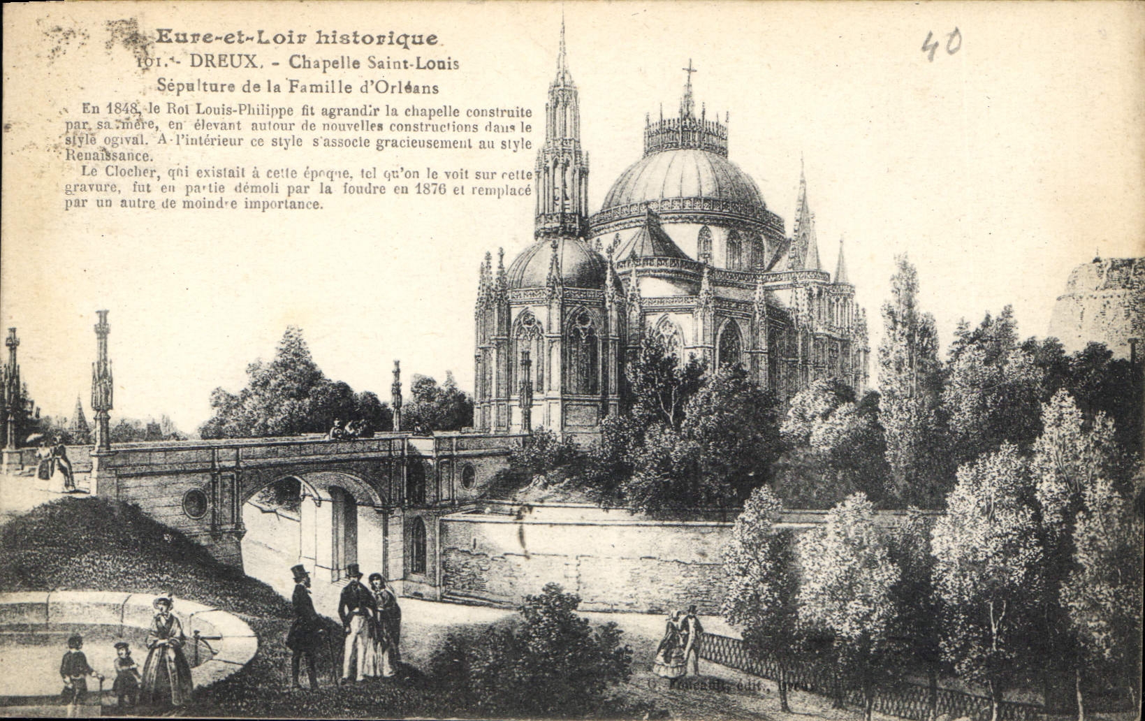 Dreux - Chapelle Saint-Louis — Eure-et-Loir historique, n°40