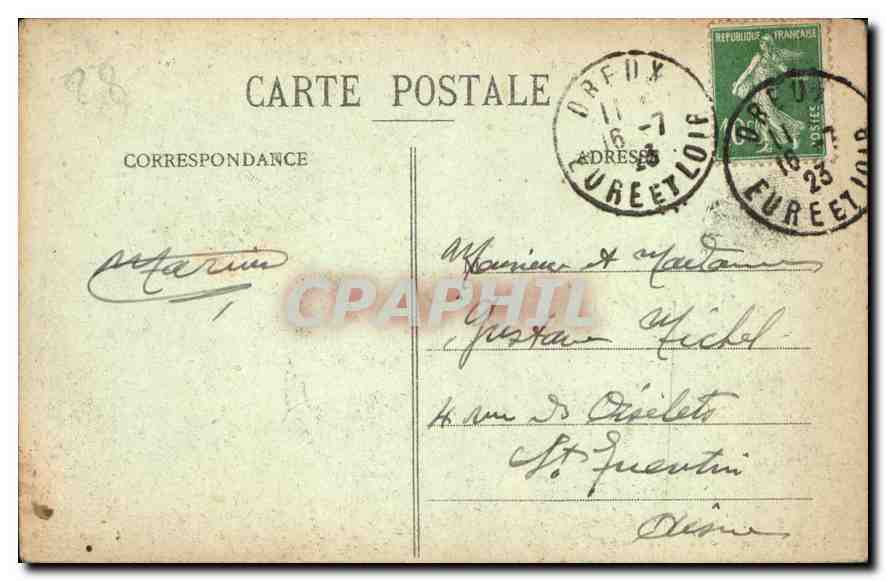 Château d'Anet - La Salle des Gardes — DREUX, n° 456 — Reverso