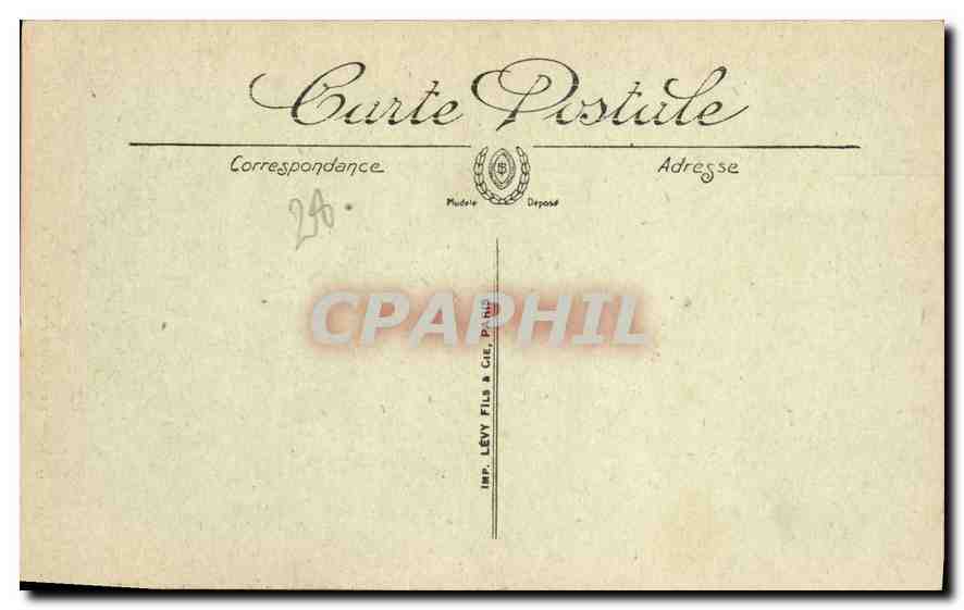 Chartres — Le Portail Royal de la Cathédrale et la Rosace — LL — Verso