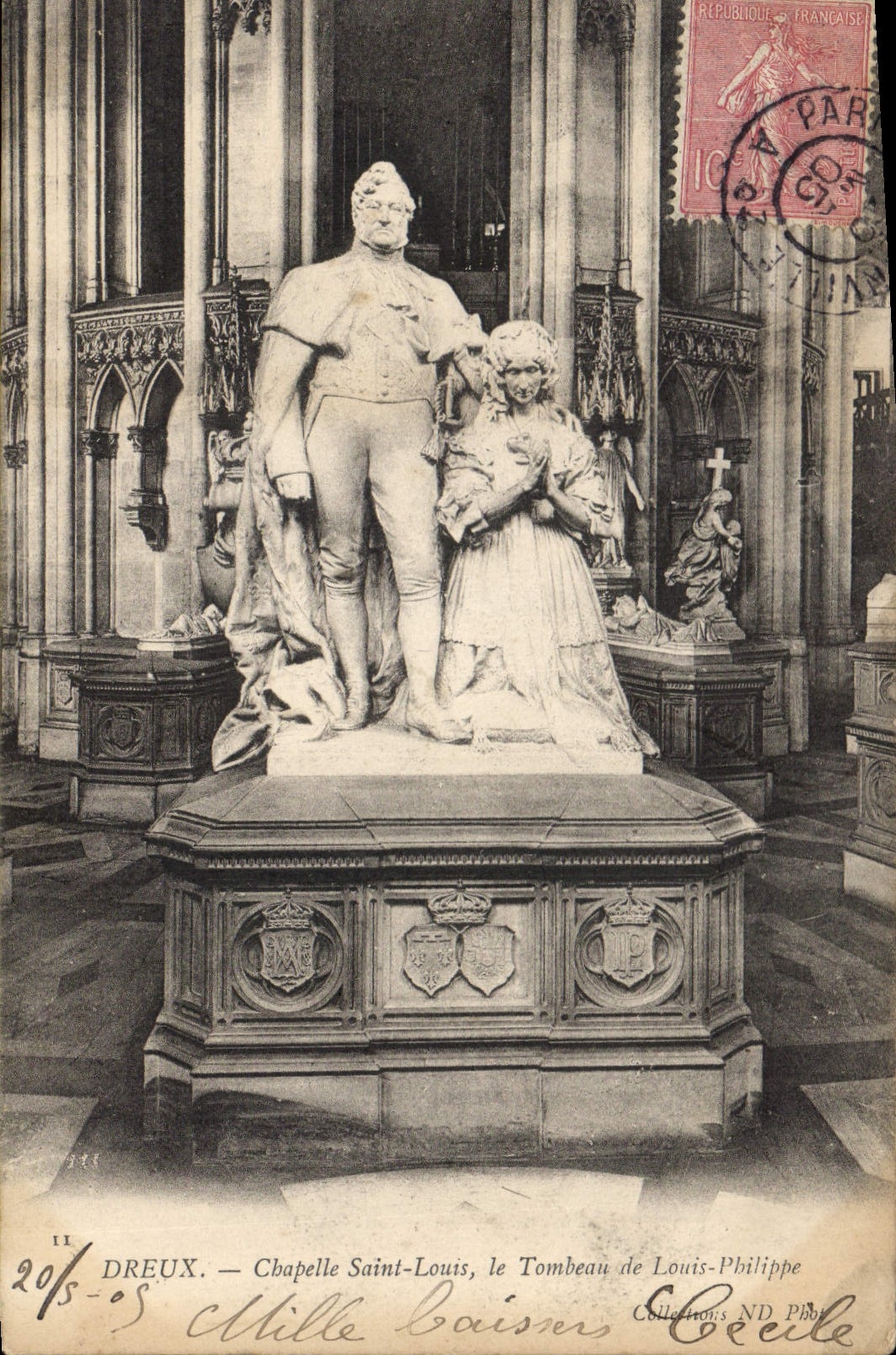 Dreux — Chapelle Saint-Louis, le Tombeau de Louis-Philippe