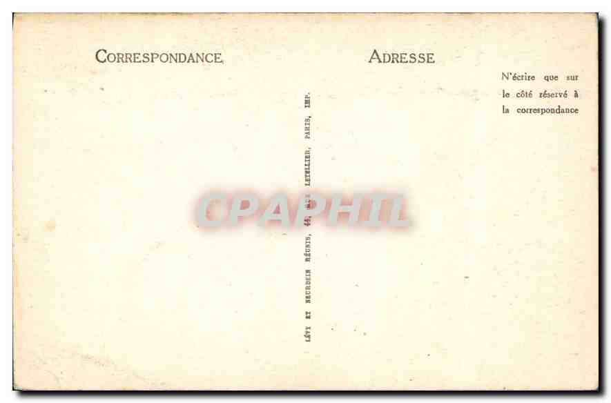 CPA Cathedrale de Chartres Portail Nord  — Back