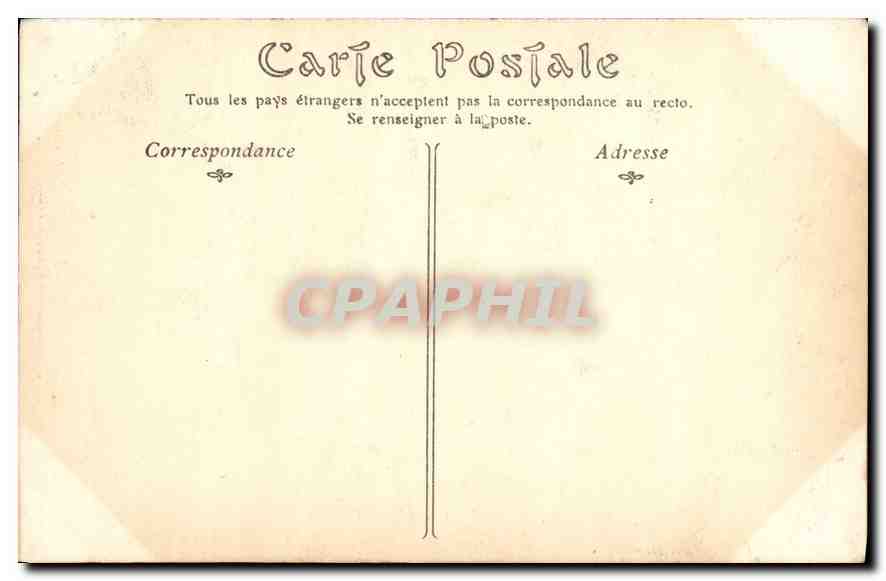CPA Cathedrale de Chartres Linteau du Portail Sud Ouest l'Annonciation 1145 a 1160  — Rückseite