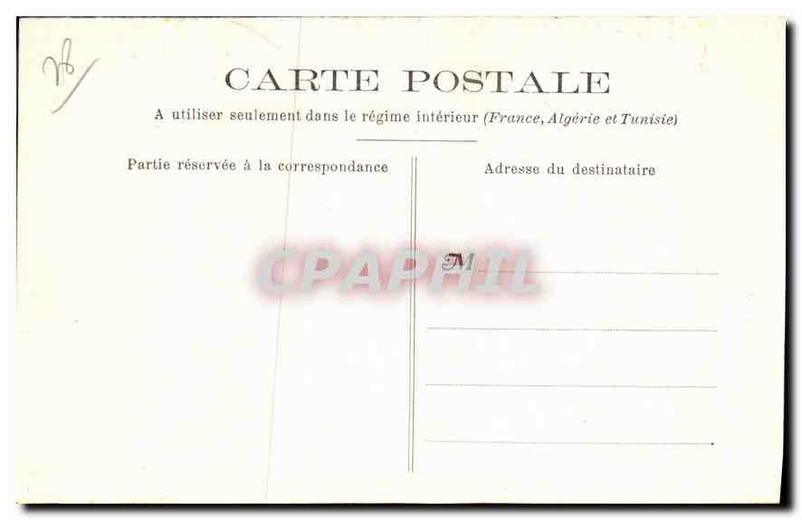 CPA Gallardon E et L la Tour  — Rückseite