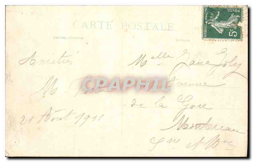 CPA Chateau de Villebon Eure et loir Facade Ouest  — Rückseite