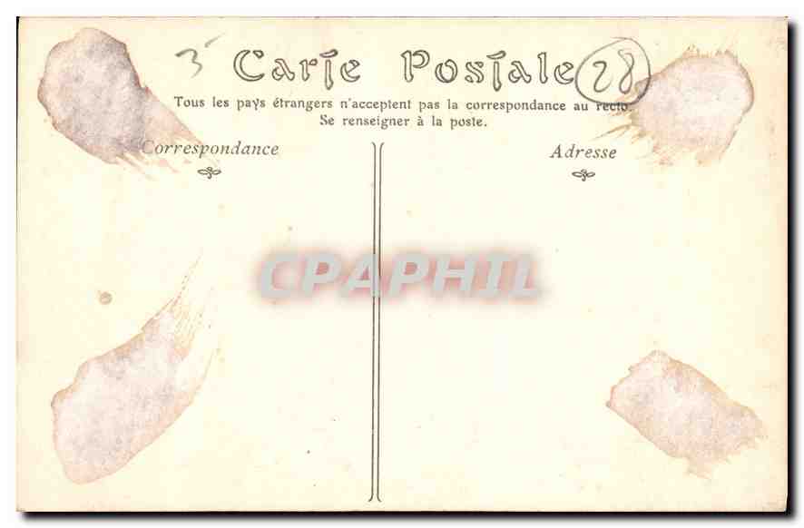 CPA Cathedrale de Chartres Fragment du Tour du Choeur XVI siecle  — Rückseite