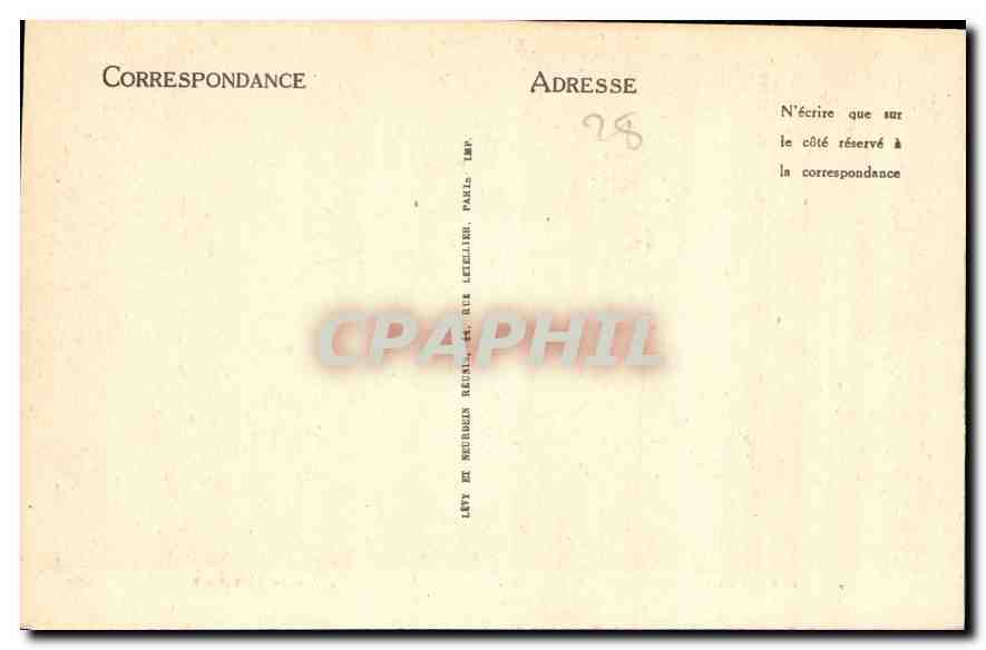CPA Cathedrale de Chartres Pourtour du Choeur XVI le Couronnement d — Rückseite