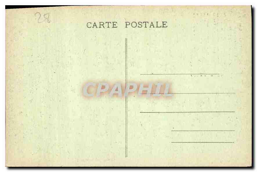 CPA Chartres E et L La Cathedrale le Clocher neuf  — Verso