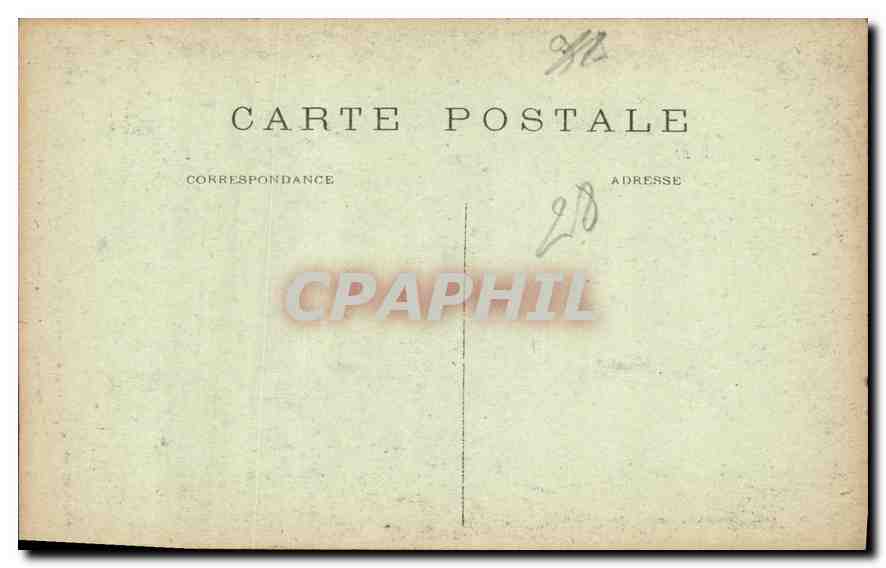 CPA Cathedrale de Chartres Les Vignerons Vitrail XIII siecle  — Rückseite