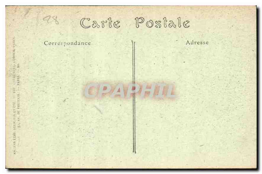 CPA Dreux Chapelle Saint Louis Pourtour du Choeur  — Verso
