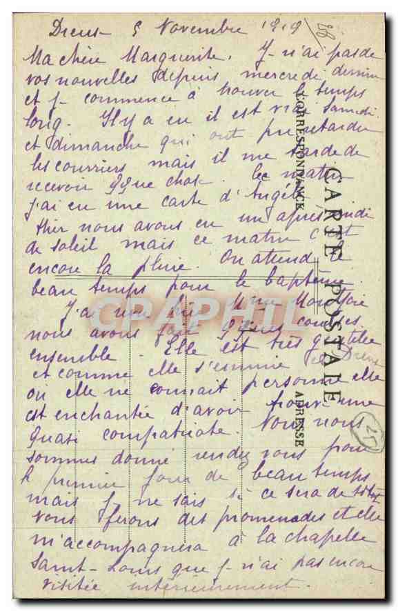 Dreux - Chapelle St-Louis - Tombeau du Duc d'Aumale — Verso