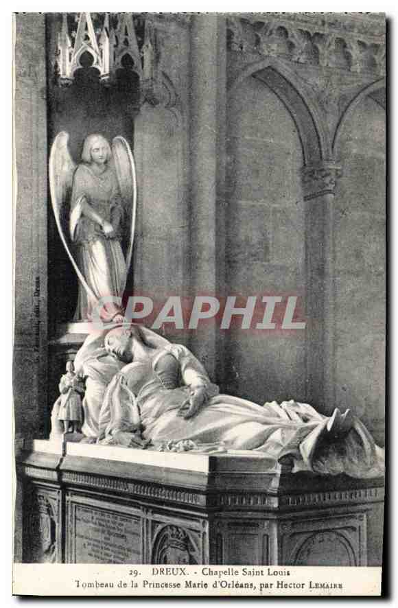 Tombeau de la Princesse Marie d'Orléans — Chapelle Saint Louis — Dreux — par Hector Lemaire