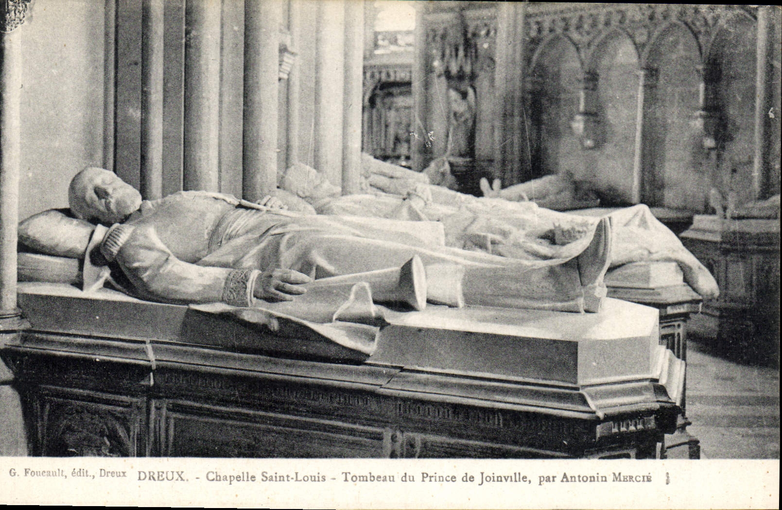 Chapelle Saint-Louis - Tombeau du Prince de Joinville — G. Foucault, édit., Dreux