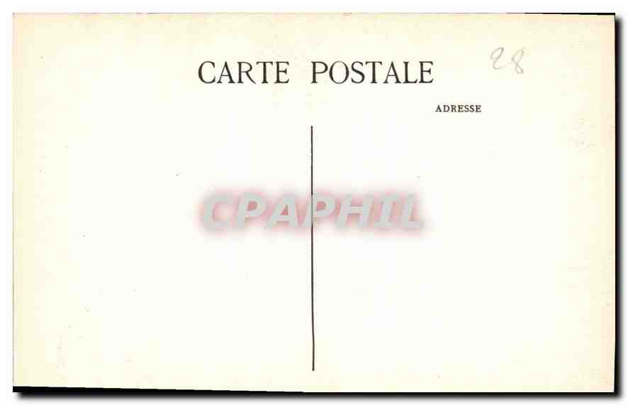CPA Cathedrale de Chartres Portail Sud St Etienne St Clement St Laurent XIII siecle  — Rückseite