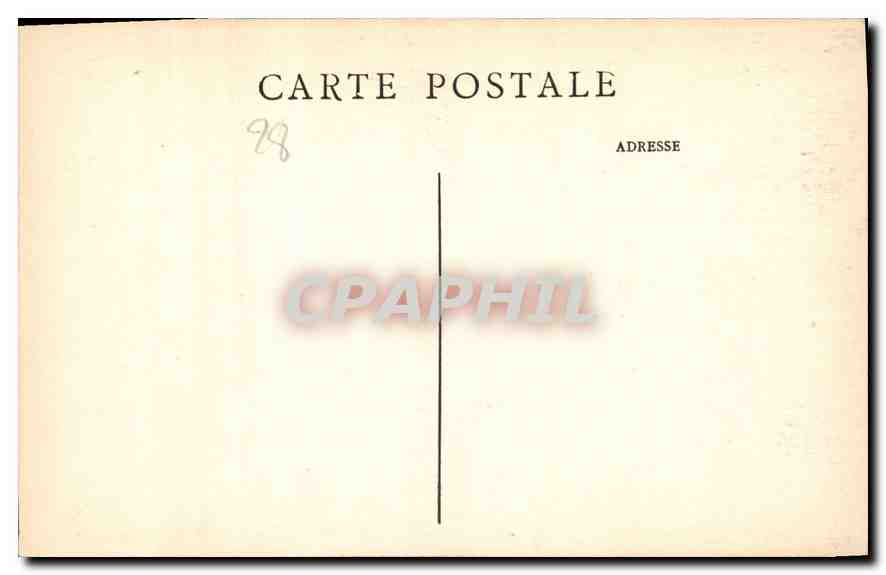 CPA Cathedrale de Chartres Portail Royal Rois et Reine de Juda XII siecle  — Rückseite