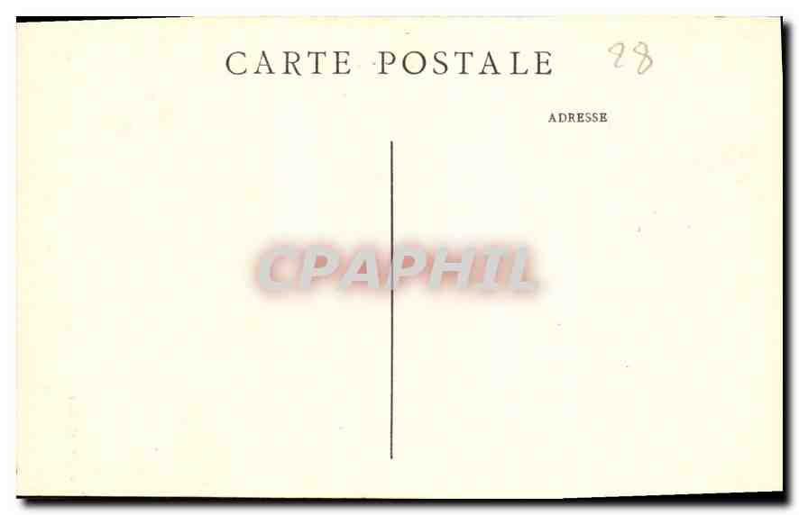 CPA Cathedrale de Chartres Saint Ambroise Portail Sud XIII siecle  — Verso