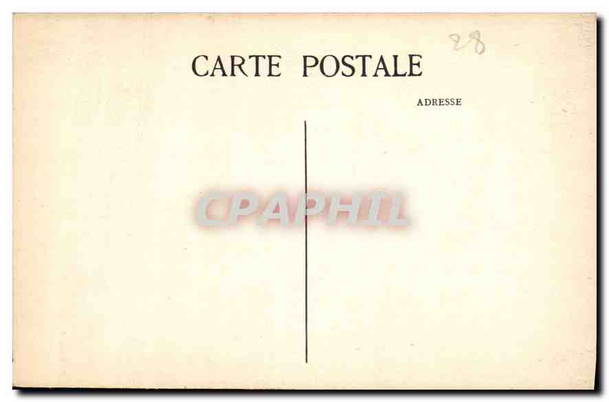 CPA Cathedrale de Chartres Portail Nord Ste Modeste Portail Nord  — Rückseite