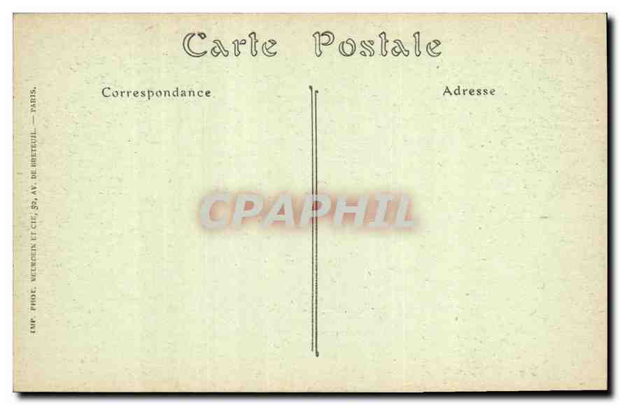 CPA Cathedrale de Chartres Pourtour du Choeur XVI siecle l'Ange annonee a Saint Jaqchim la Naissance — Rückseite