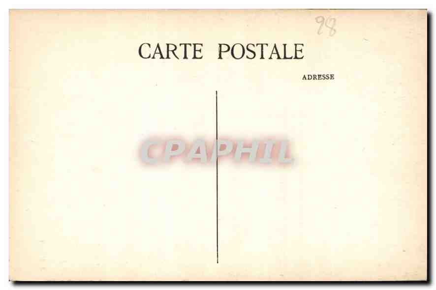 CPA Cathedrale de Chartres Portail Sud St Piat St Georges XIII siecle  — Rückseite