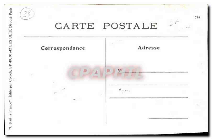 Brou (E.-et-L.) — Le Marché aux veaux — Vraît Dupin éditeur Brou — Reverso