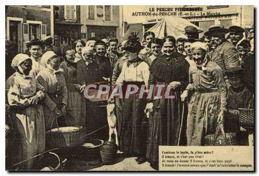 REPRO Le Perche pittoresque Authon du Perche E et L Le Marche 