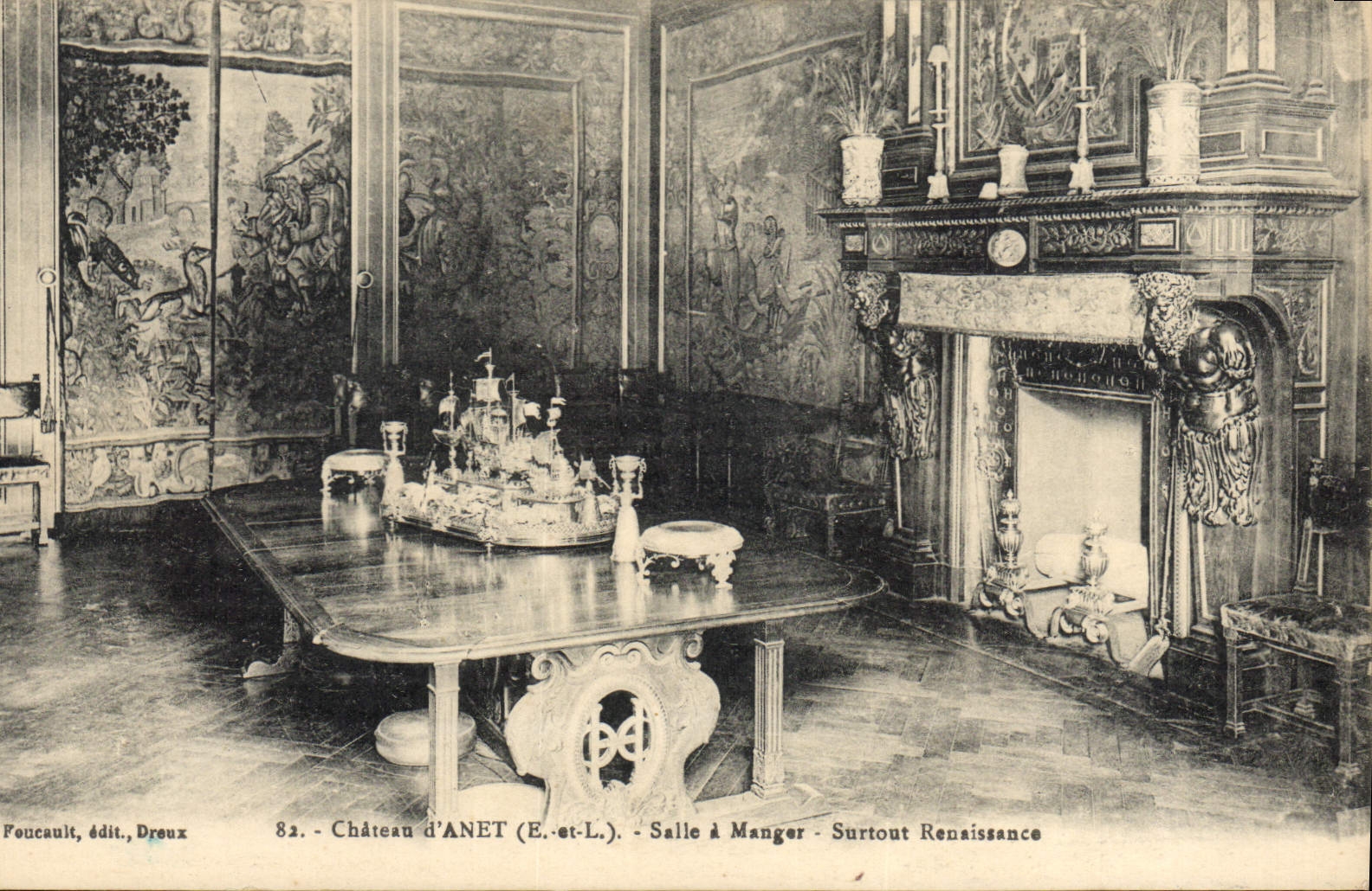 Schloss ANET (E.-et-L.) - Esszimmer - Renaissance-Überblick