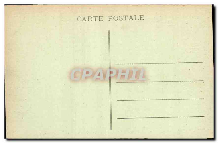 Château d'Anet (E.-et-L.) — La Salle des Gardes — G. Foucault, édit., Dreux, n° 107 — Verso