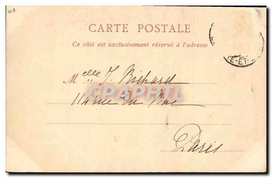 Cathédrale de Chartres — La Nef & le Chœur — ND 'Pbol' — n°30 — Rückseite