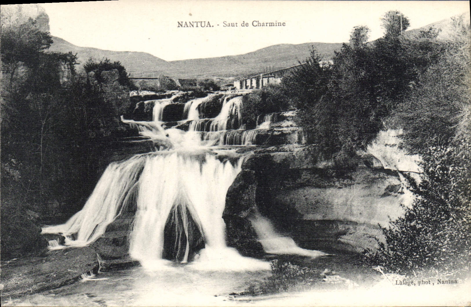 CPA Nantua Saut de Charmine 