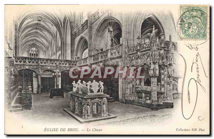 Kirche von Brou — Der Chor — Collections ND Phot