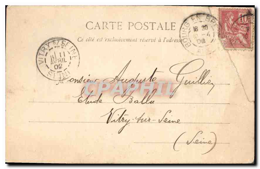 CPA Bourg Eglise de Brou un motif du Tombeau de Philibert le Beau — Reverso