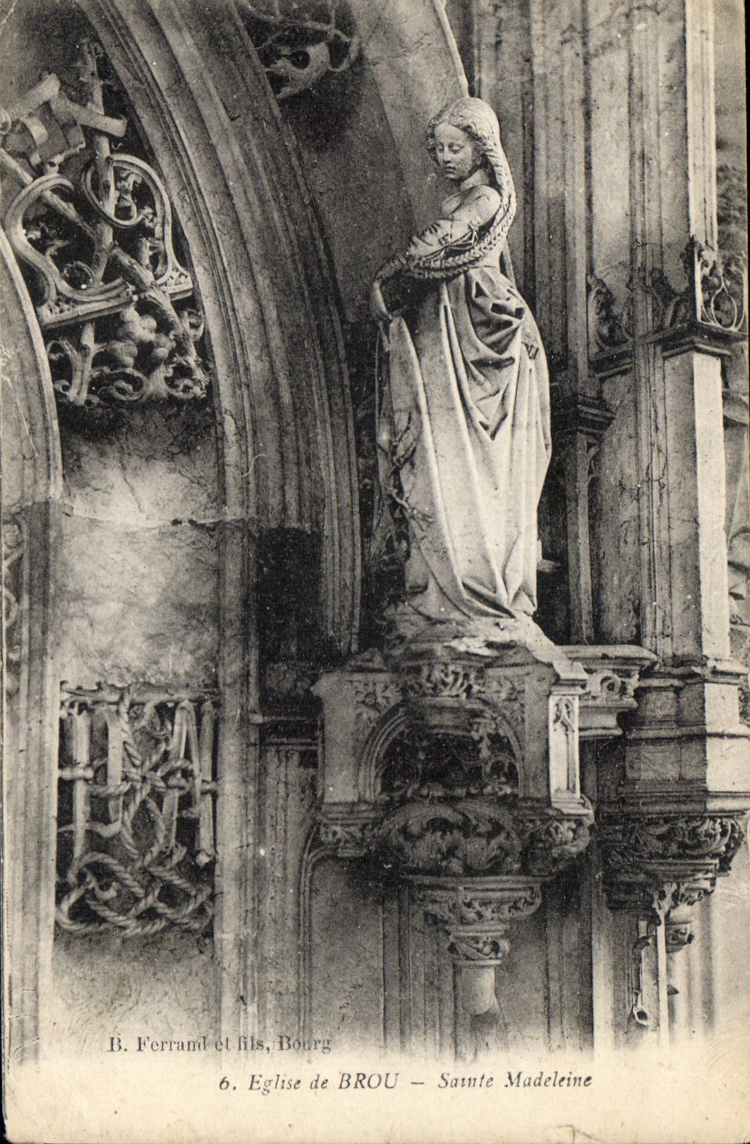 CPA Eglise de Brou Sainte Madeleine 
