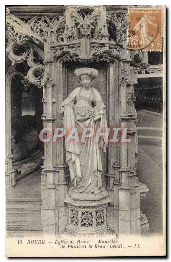 Bourg - Kirche von Brou - Mausoleum von Philibert le Beau (Detail) - I.L.