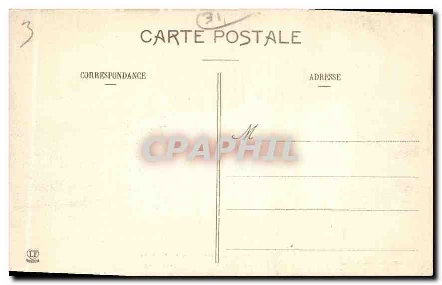 CPA Toulouse le portail de la Dalbade  — Rückseite