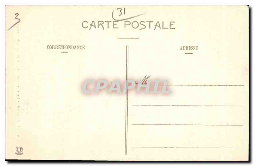 CPA Toulouse Le Capitole cour henri IV 1604  — Rückseite