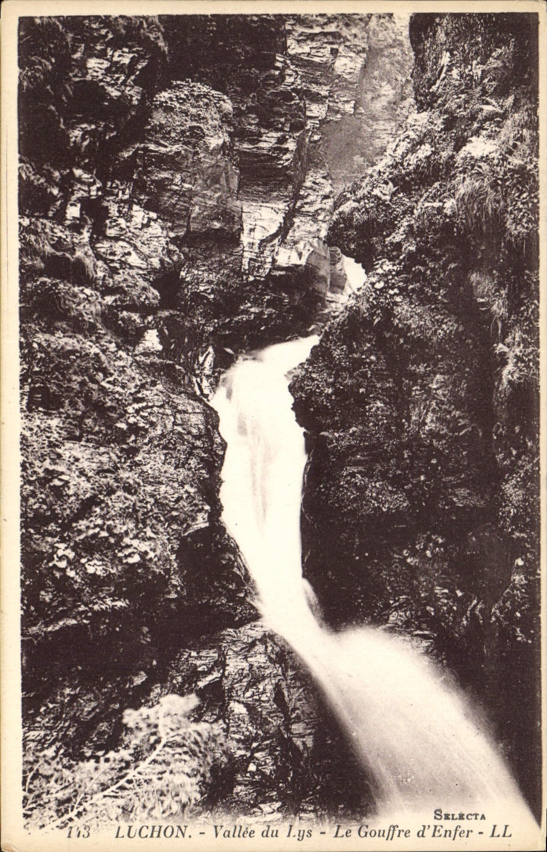 Luchon - Vallée du Lys - Le Gouffre d'Enfer — Selecta LL n°113