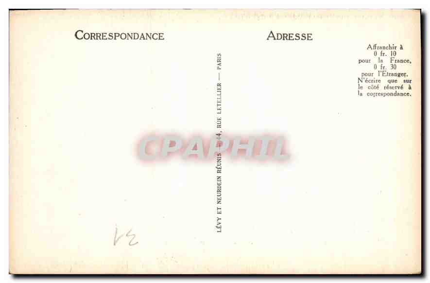 Luchon - Vallée du Lys - Le Gouffre d'Enfer — Selecta LL n°113 — Verso