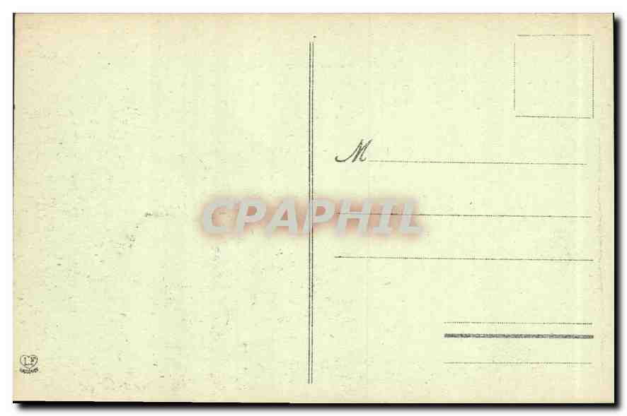 CPA Les Pyrenees Centrales Luchon  — Rückseite