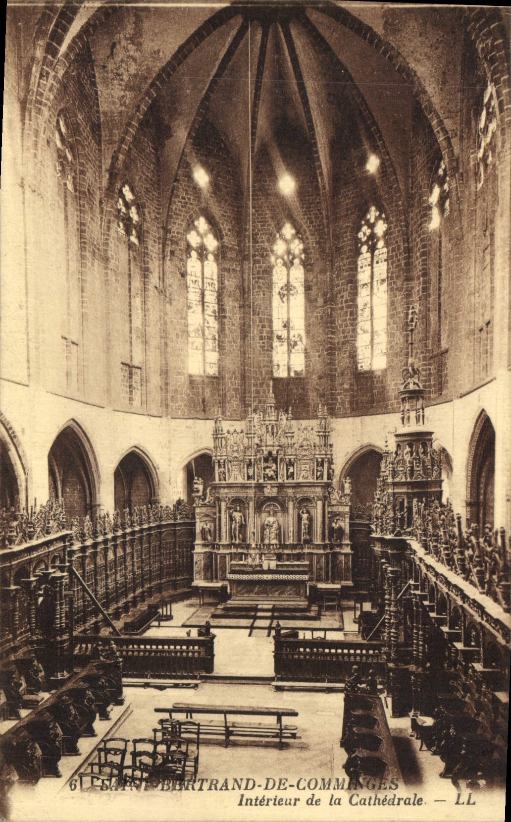 CPA Saint Bertrand de Comminges Interieur de la Cathedrale 