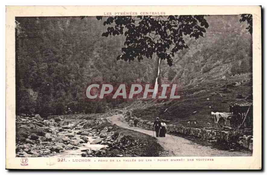 Luchon - Pond de la Vallée du Lys - Point d'arrêt des voitures — Les Pyrénées Centrales, n°321