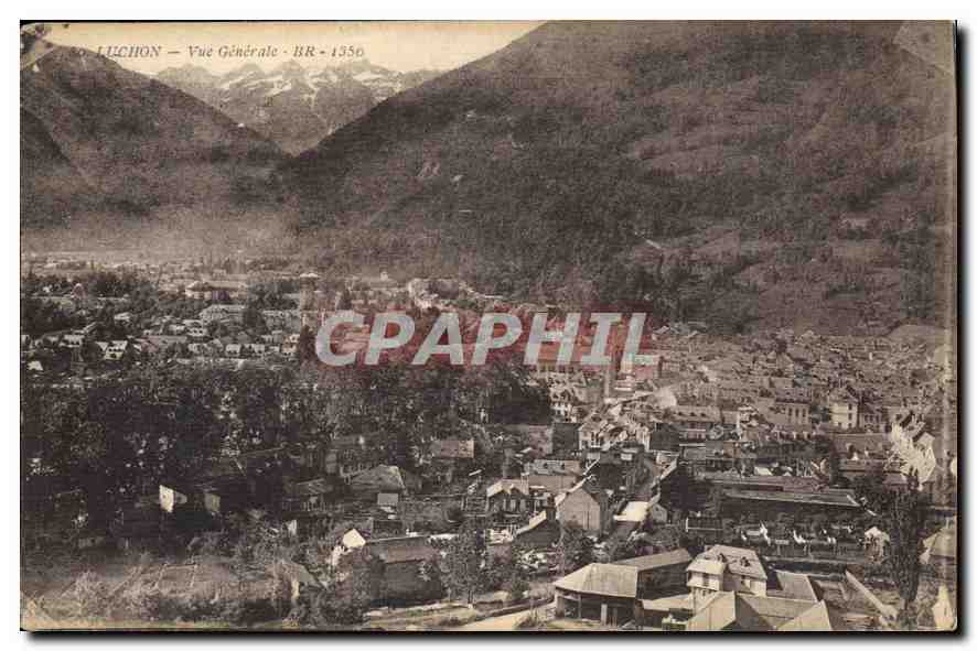 CPA Luchon Vue generale 