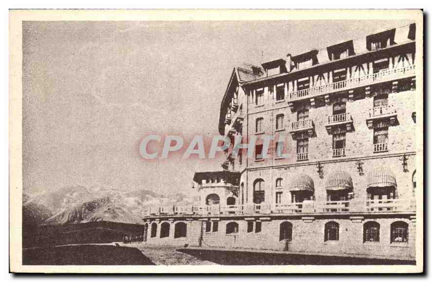 Hôtel des Wagons-Lits à Superbagnères — Luchon (Haute-Garonne) — Édition de la Cie Internationale des Wagons-Lits