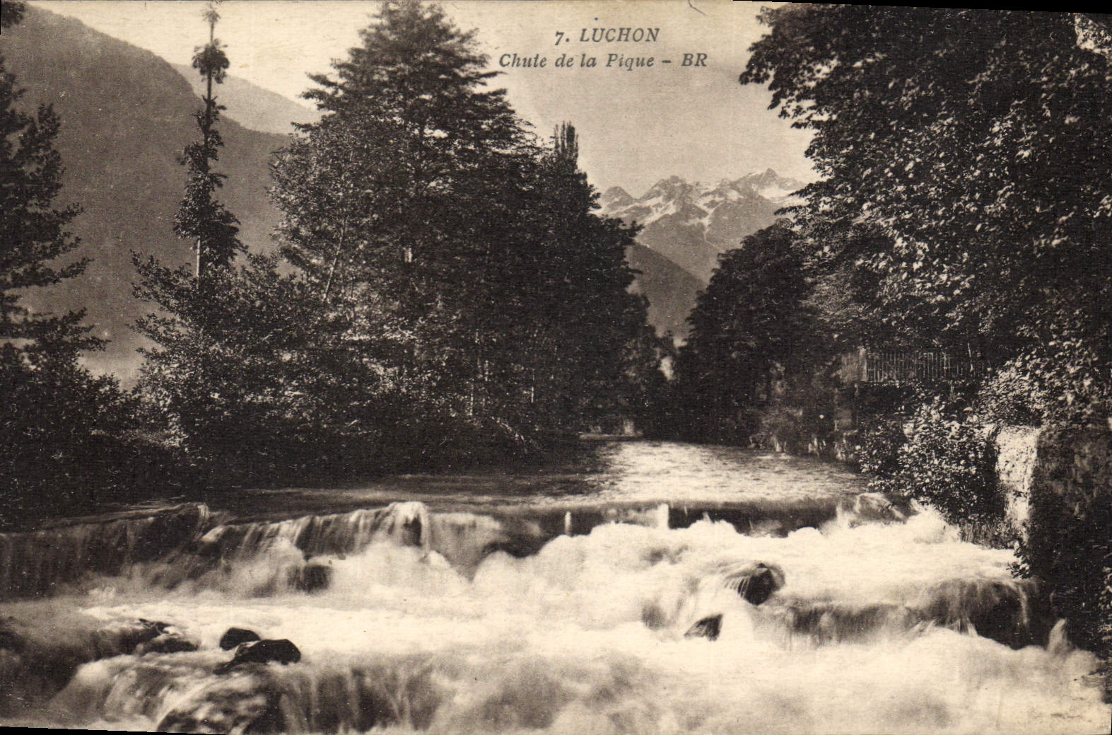 Luchon — Chute de la Pique — Bloc Pières, Bordeaux