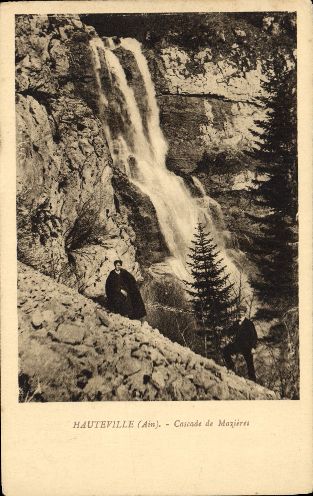 Hauteville (Ain) — Cascade de Mazières — Éd. Magnet, Hauteville
