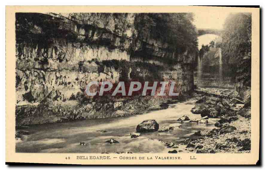 Bellegarde — Gorges de la Valserine — LL