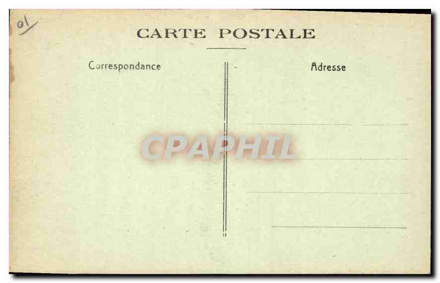 CPA La Faucille en hiver  — Rückseite