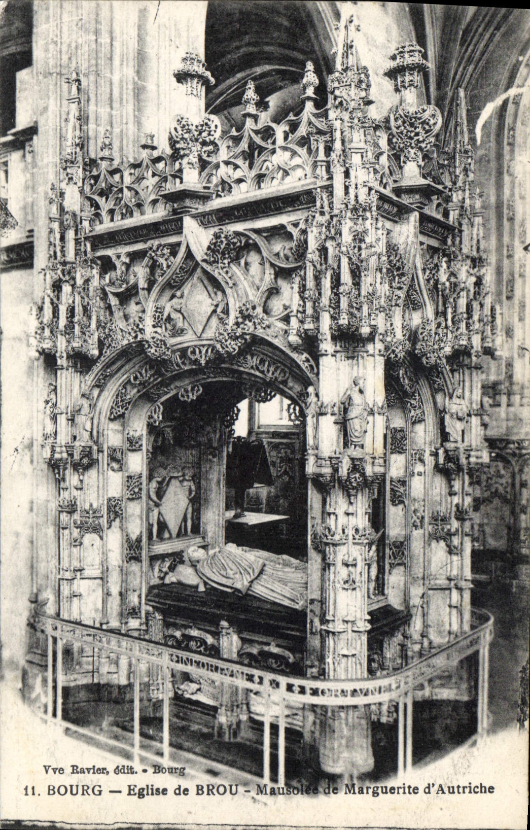 Bourg — Église de Brou — Mausolée de Marguerite d'Autriche
