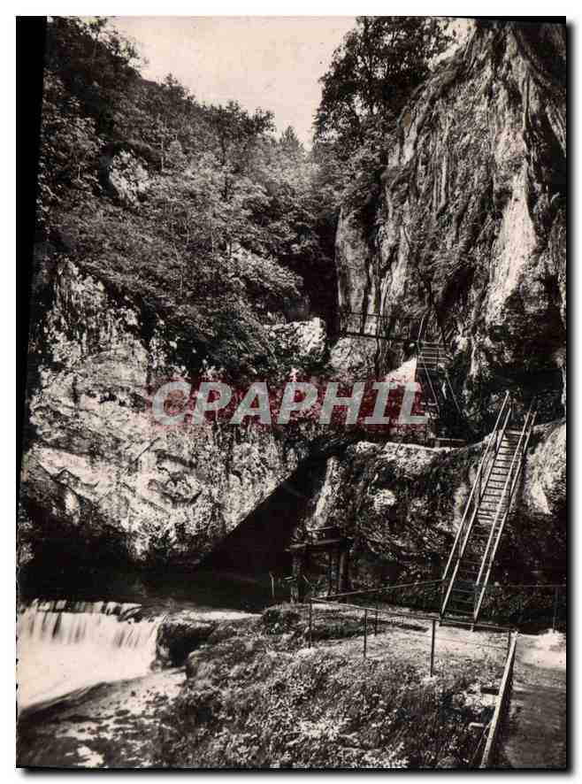 CPA La Perle de l'Ain les passerelles 