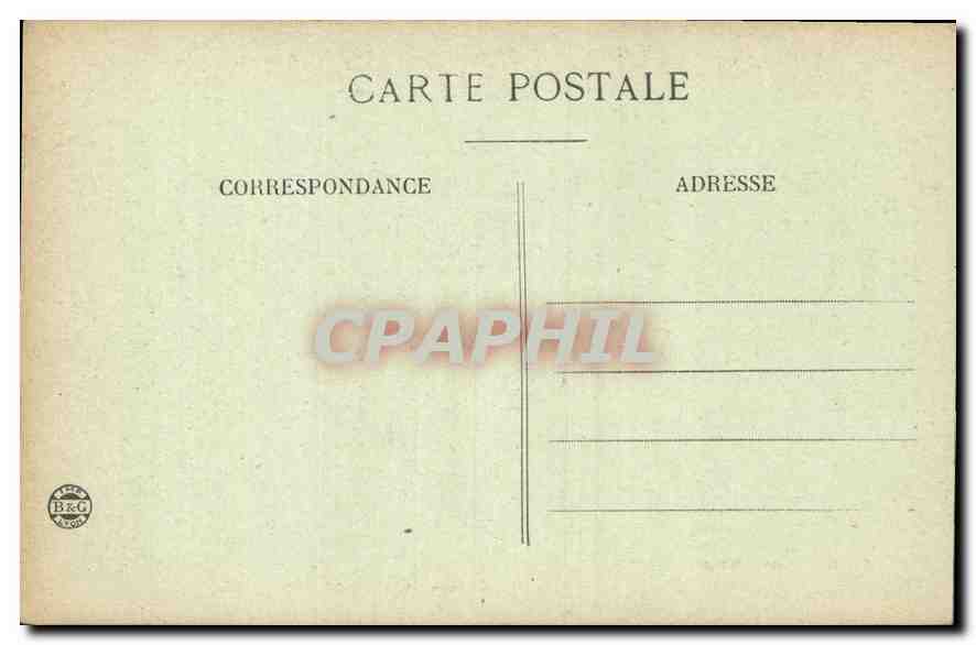 CPA Bourg Eglise de Brou le Grand Portail  — Verso