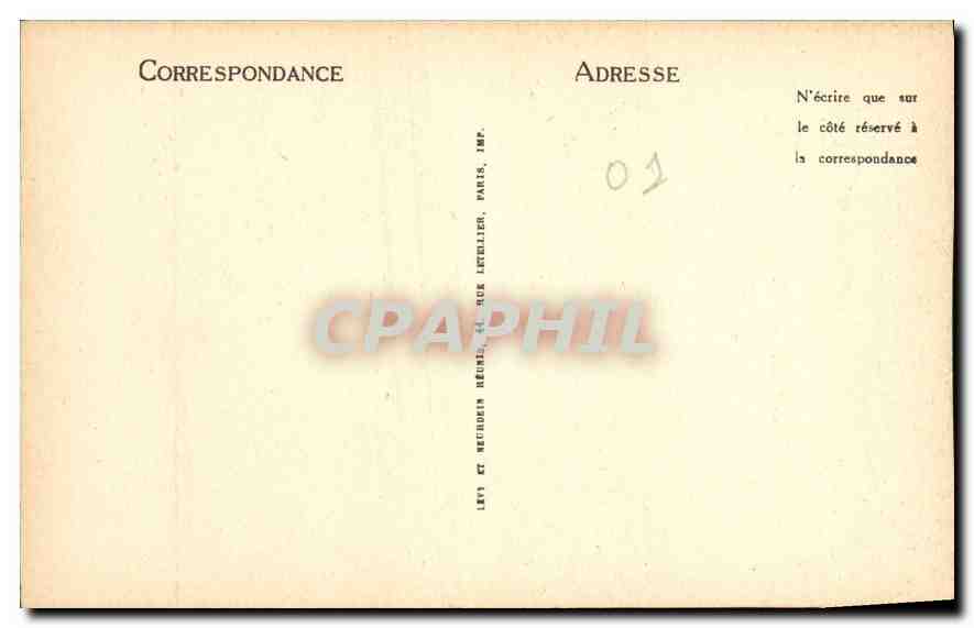 Bourges — Église de Brou — Vitrails du Chœur — ND — Verso