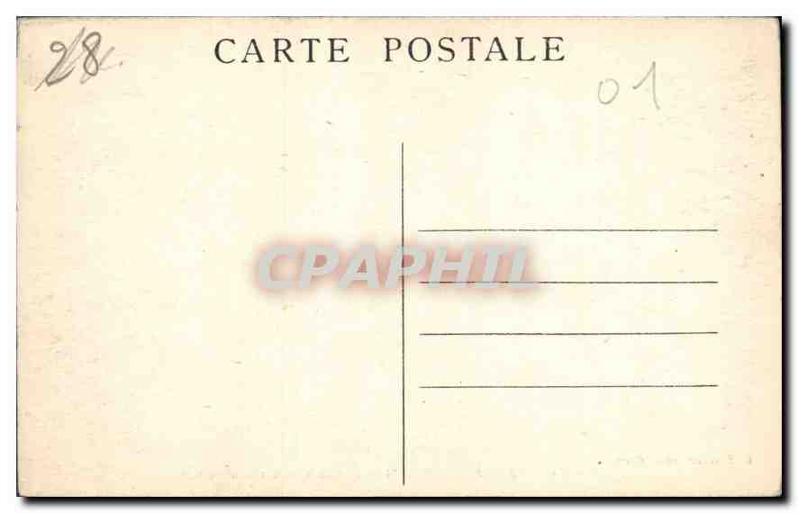 CPA Bourg Eglise de brou Mausolee de Marguerite d'Autriche  — Rückseite